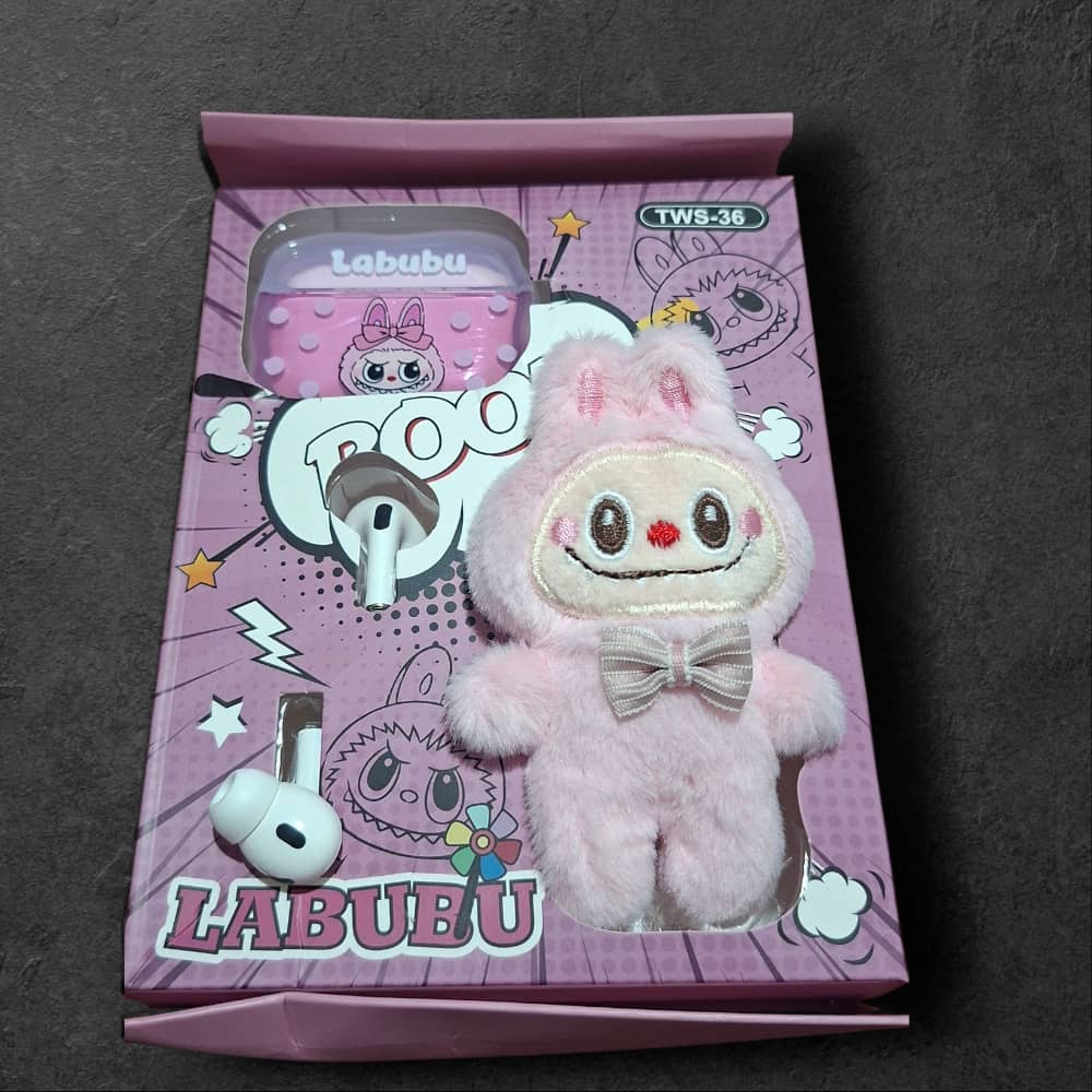 🎧 سماعات Labubu لاسلكية أصلية – صوت نقي ✨ وشحن سريع 🔋
