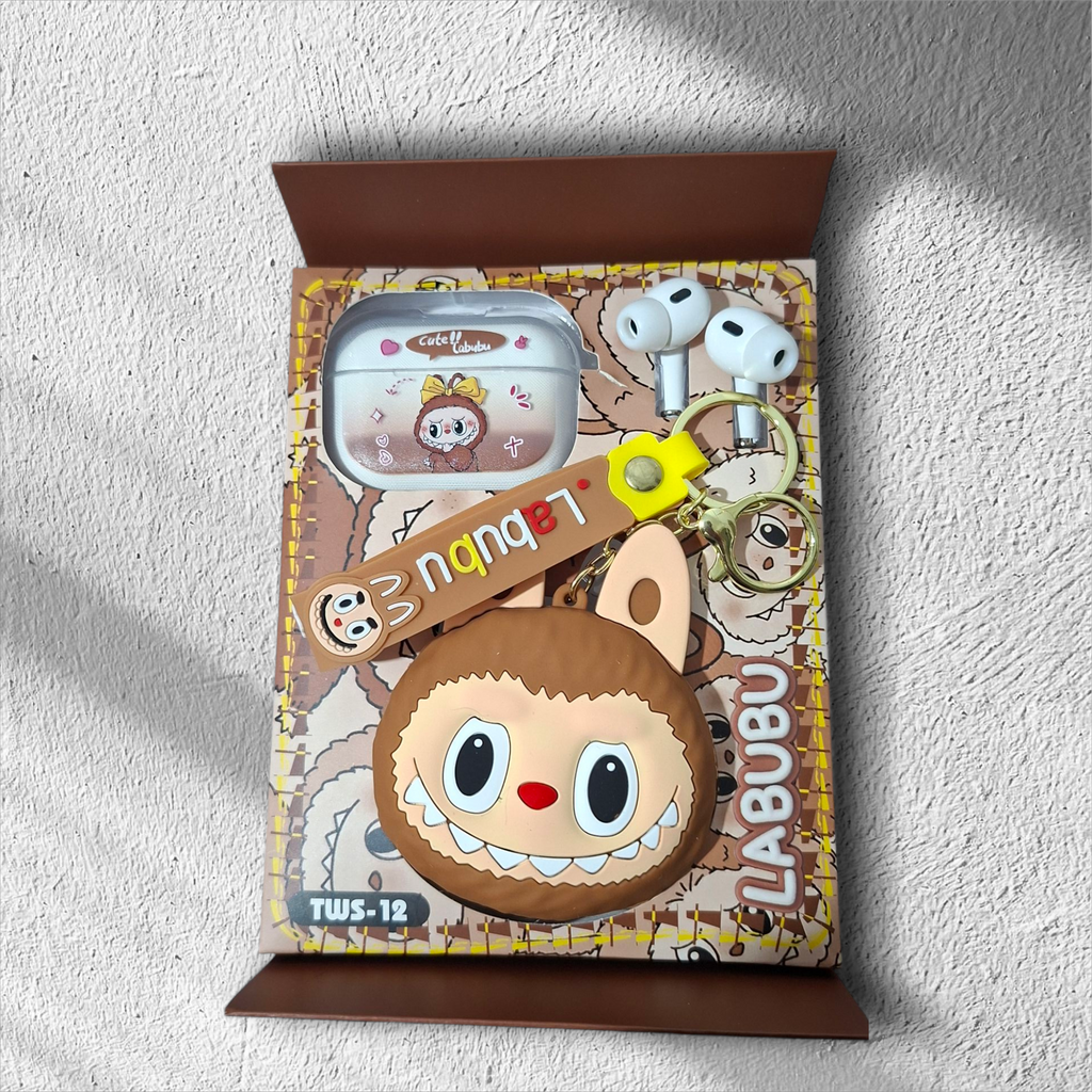 🎧 سماعات Labubu لاسلكية أصلية – صوت نقي ✨ وشحن سريع 🔋